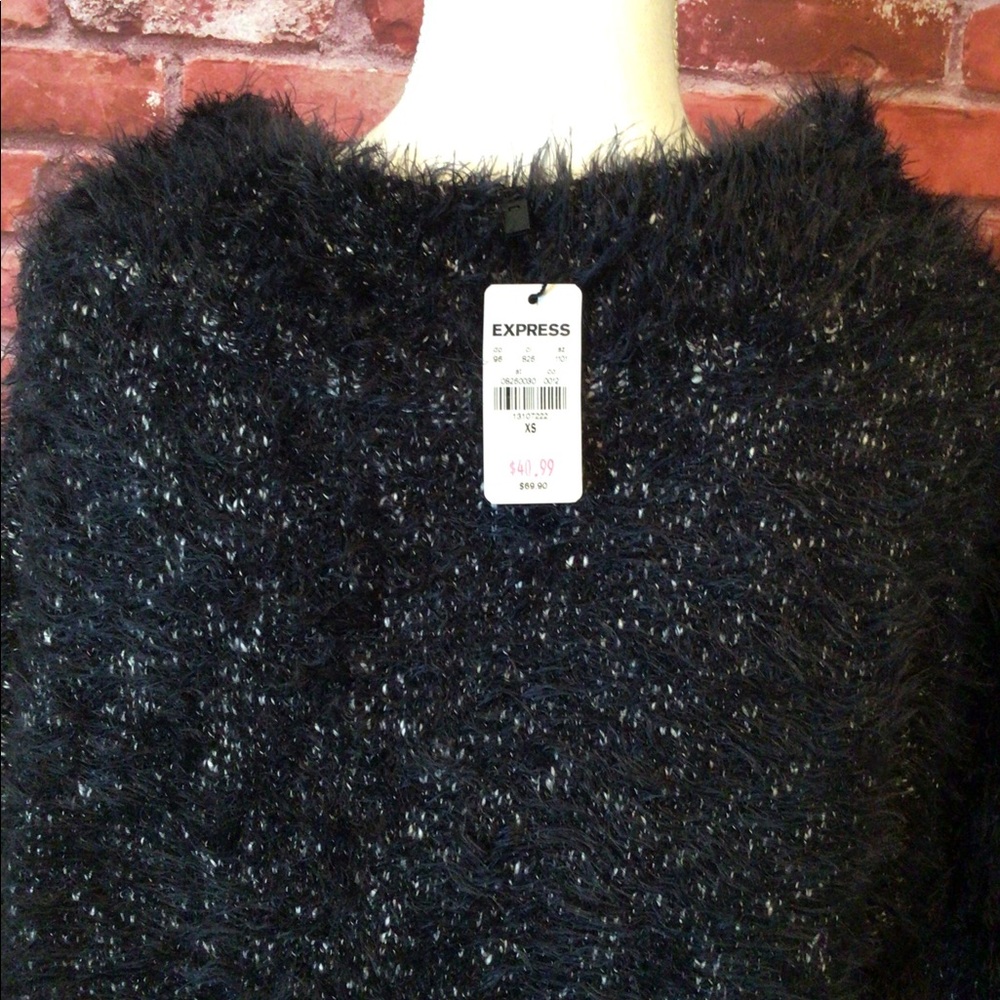 🖤Express Fuzzy Sweater - Picture 5 of 6